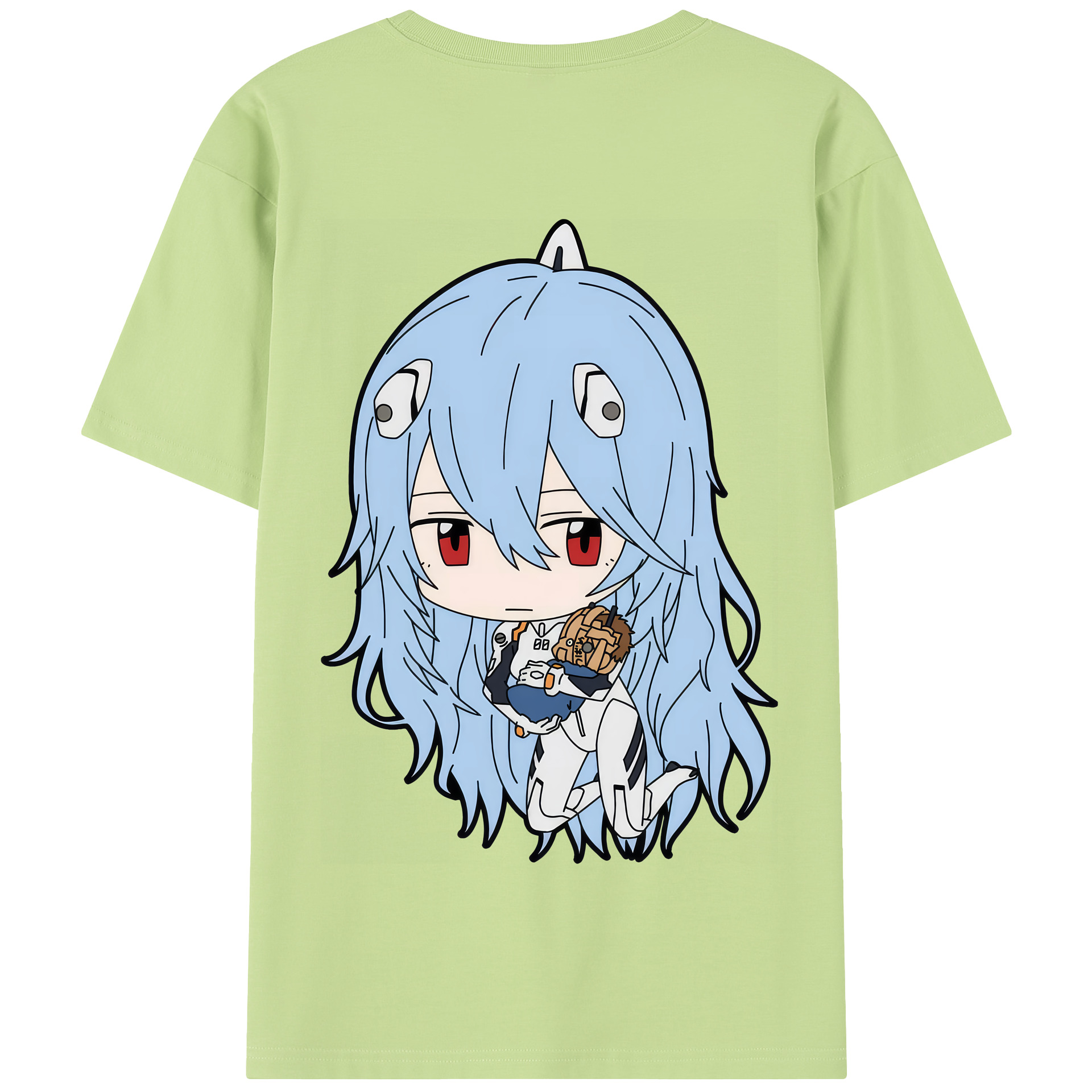 （画像用） EVA 新世紀エヴァンゲリオン 綿100％半袖Tシャツ（背面プリント）